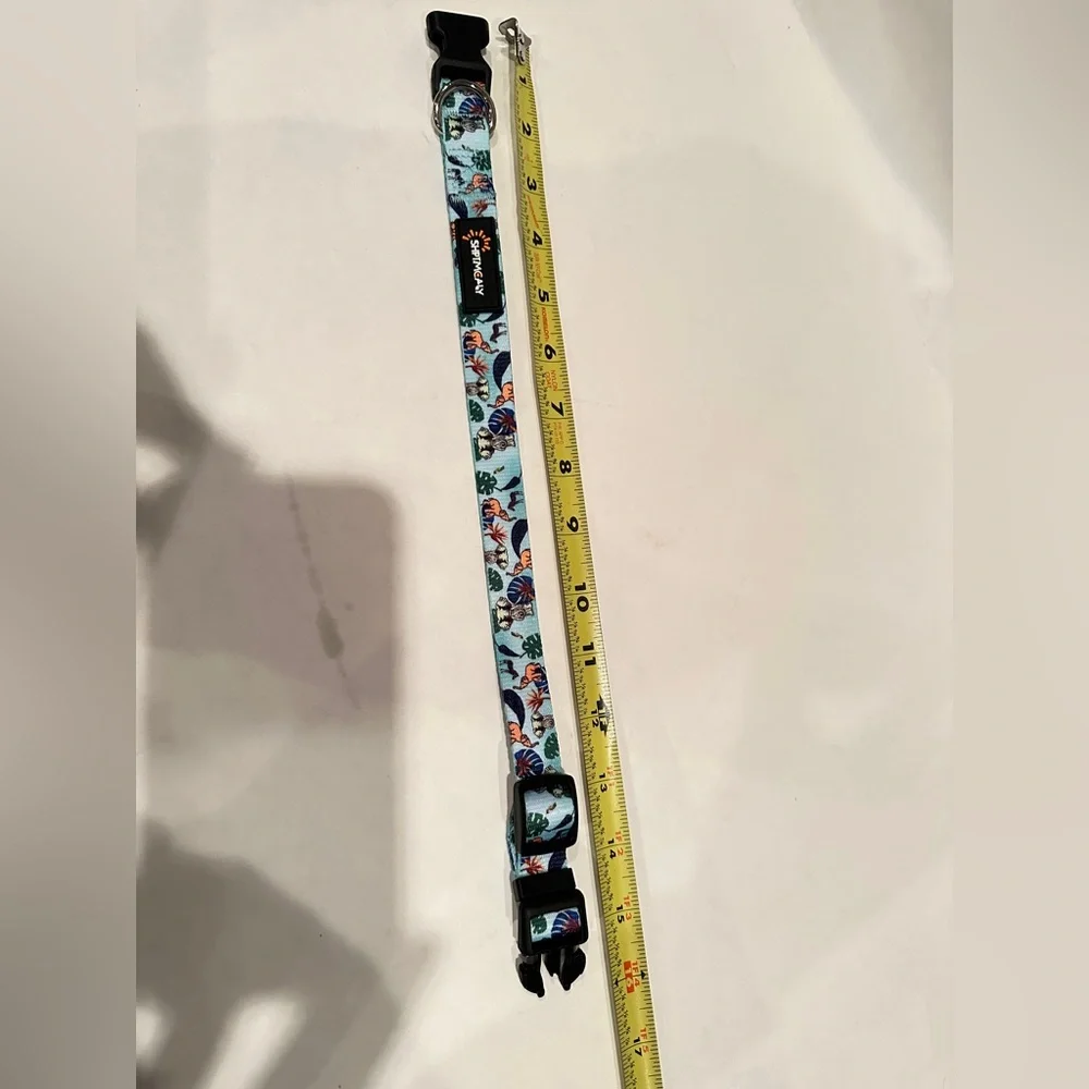 Zoo Print Dog Collar - Size Small